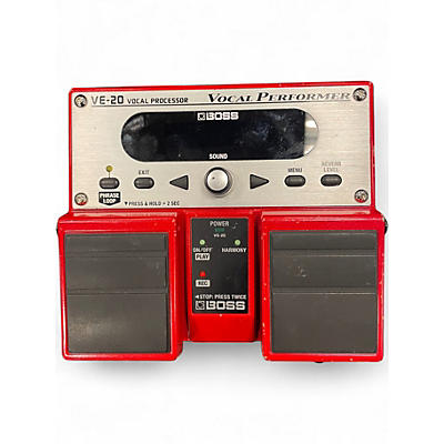 Used BOSS VE20 Vocal Performer Vocal Processor
