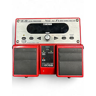 Used BOSS VE20 Vocal Performer Vocal Processor