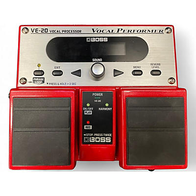Used BOSS VE20 Vocal Performer Vocal Processor