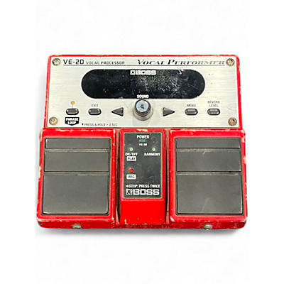 Used BOSS VE20 Vocal Performer Vocal Processor
