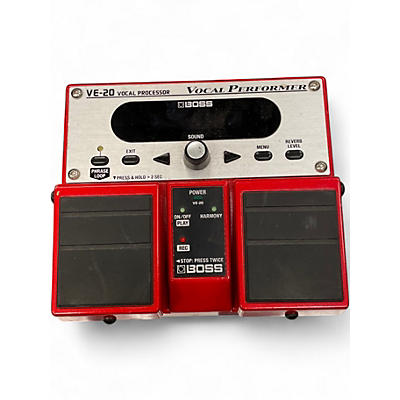 Used BOSS VE20 Vocal Performer Vocal Processor