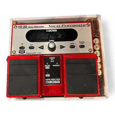 Used BOSS VE20 Vocal Performer Vocal Processor