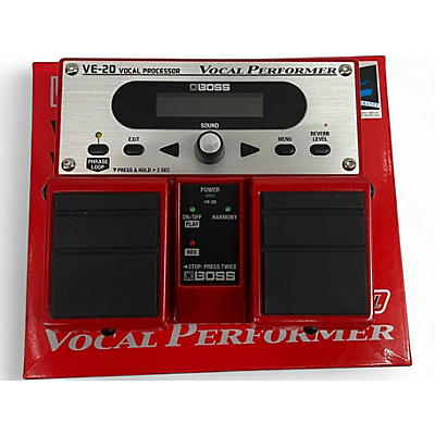 Used BOSS VE20 Vocal Performer Vocal Processor