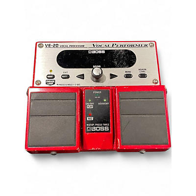 Used BOSS VE20 Vocal Performer Vocal Processor