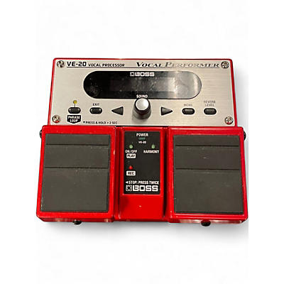 Used BOSS VE20 Vocal Performer Vocal Processor
