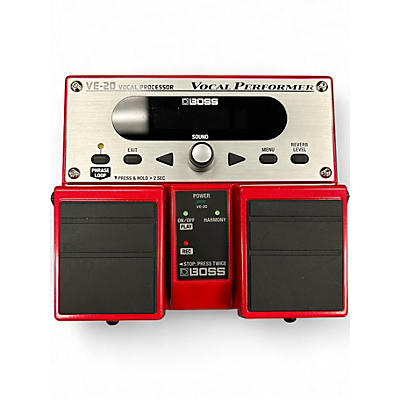 Used BOSS VE20 Vocal Performer Vocal Processor