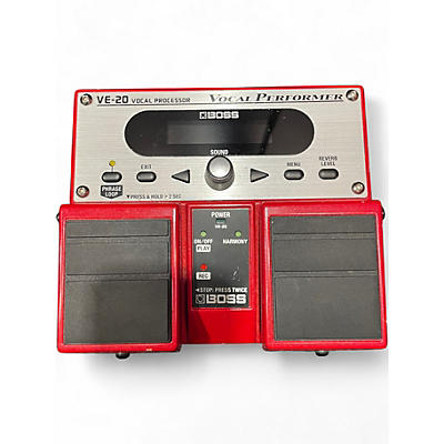 Used BOSS VE20 Vocal Performer Vocal Processor