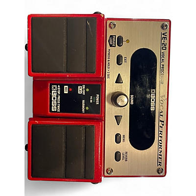 Used BOSS VE20 Vocal Performer Vocal Processor
