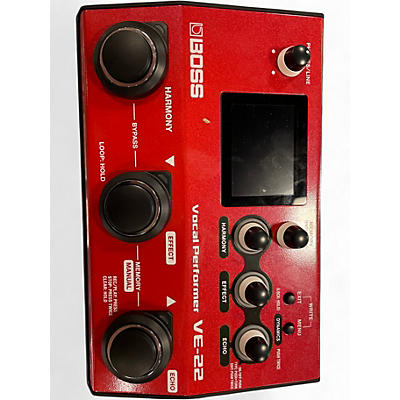 Used BOSS VE22 Effect Pedal