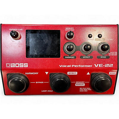 Used BOSS VE22 Vocal Performer Sound Package