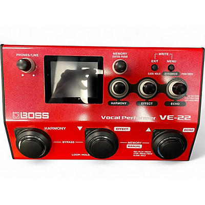 Used BOSS VE22 Vocal Processor