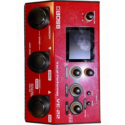 Used BOSS VE22  Vocal Processor