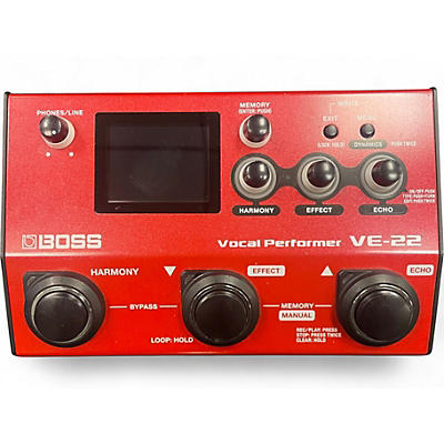 Used BOSS VE22 Vocal Processor