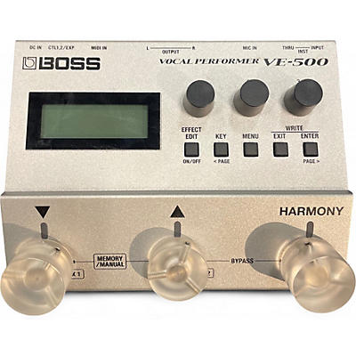 BOSS Used BOSS VE500 Vocal Performer Vocal Processor