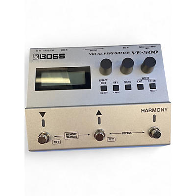 Used BOSS VE500 Vocal Performer Vocal Processor