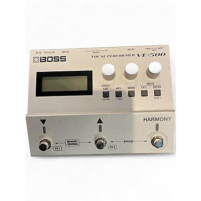 Used BOSS VE500 Vocal Performer Vocal Processor