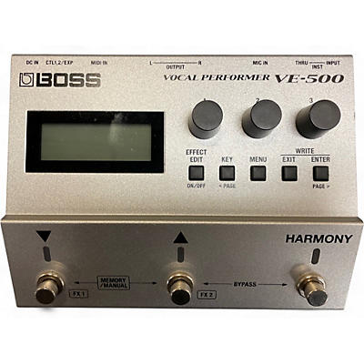 Used BOSS VE500 Vocal Performer Vocal Processor