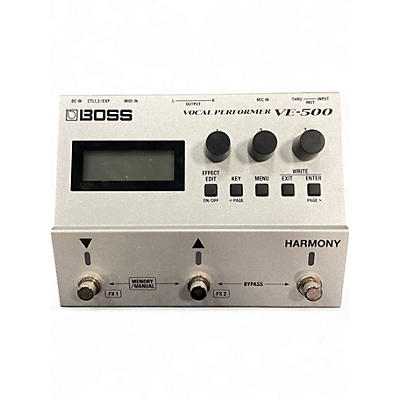 Used BOSS VE500 Vocal Performer Vocal Processor