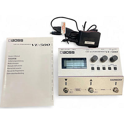Used BOSS VE500 Vocal Performer Vocal Processor