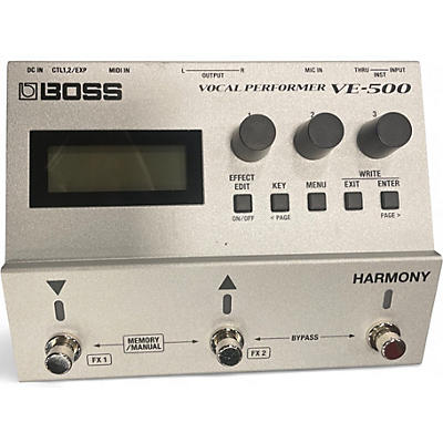 Used BOSS VE500 Vocal Performer Vocal Processor