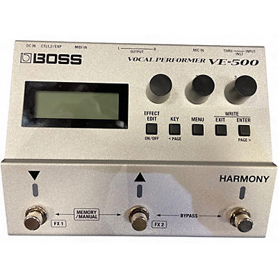 Used BOSS VE500 Vocal Performer Vocal Processor