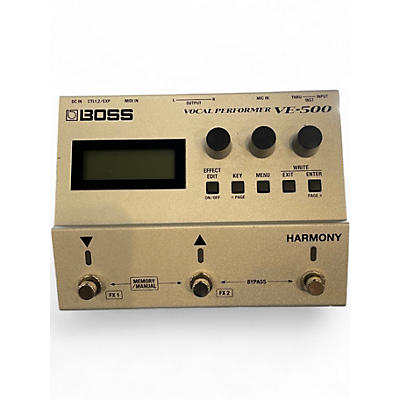 Used BOSS VE500 Vocal Performer Vocal Processor