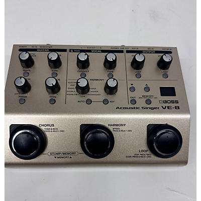 BOSS Used BOSS VE8 Acoustic Singer Effect Processor