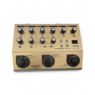 Used BOSS VE8 Acoustic Singer Effect Processor
