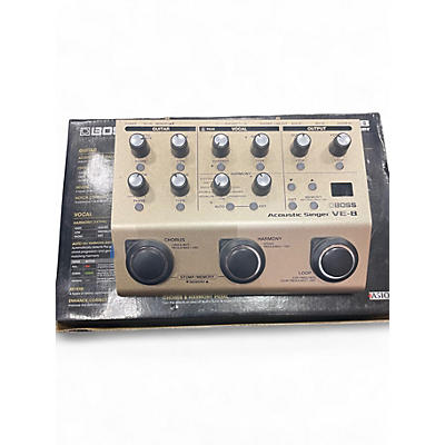 Used BOSS VE8 Acoustic Singer Effect Processor