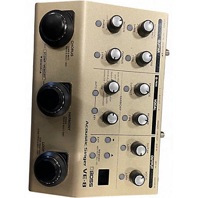 Used BOSS VE8 Acoustic Singer Effect Processor