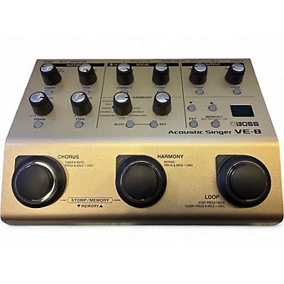Used BOSS VE8 Acoustic Singer Effect Processor