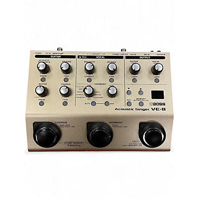 Used BOSS VE8 Acoustic Singer Effect Processor