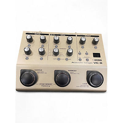 Used BOSS VE8 Acoustic Singer Effect Processor