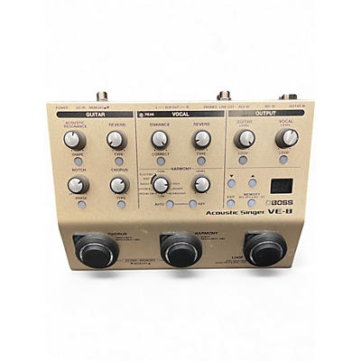 Used BOSS VE8 Acoustic Singer Effect Processor