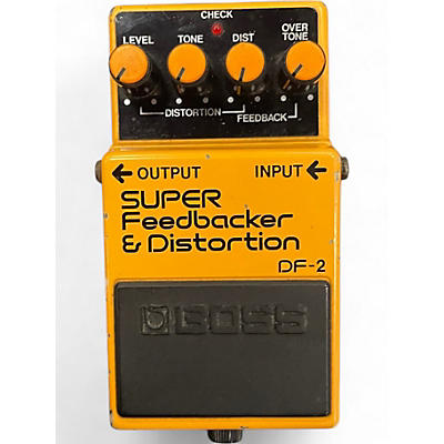 Used BOSS VINTAGE DF2 Super Feedbacker and Distortion Effect Pedal
