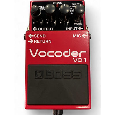 Used BOSS VO-1 VOCODER Effect Pedal