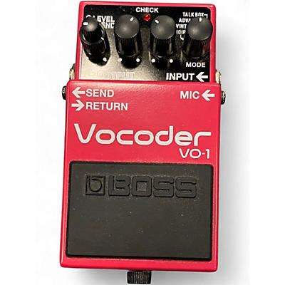 Used BOSS VO-1 Vocoder Effect Pedal