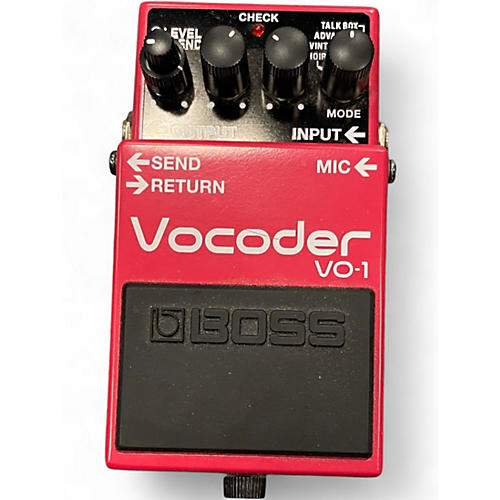 Used BOSS VO-1 Vocoder Effect Pedal