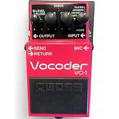 Used BOSS VO-1 Vocoder Effect Pedal