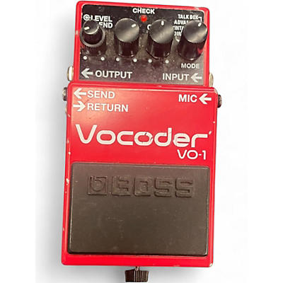 Used BOSS VO-1 vOCODER Effect Pedal