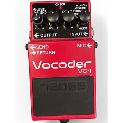 Used BOSS VO1 VOCODER Effect Pedal