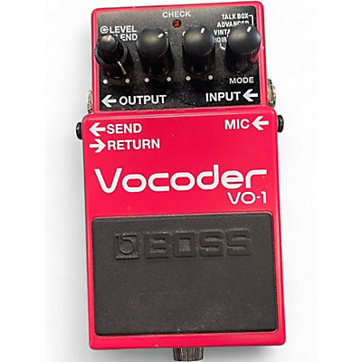 Used BOSS VO1 VOCODER Effect Pedal
