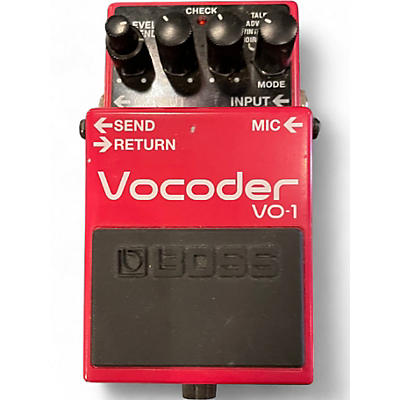 Used BOSS VO1 VOCODER Effect Pedal