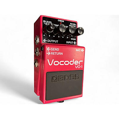 Used BOSS VO1 VOCODER Effect Processor