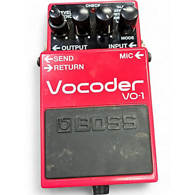 Used BOSS VOCODER VO1 Pedal
