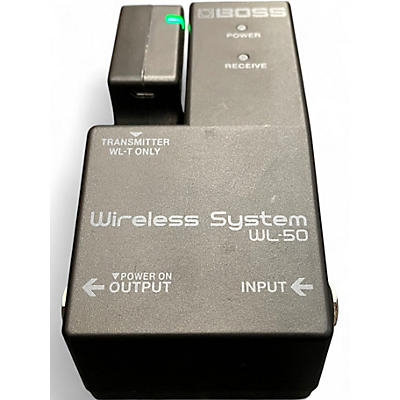 Used BOSS WL50 Wireless System Instrument Wireless System