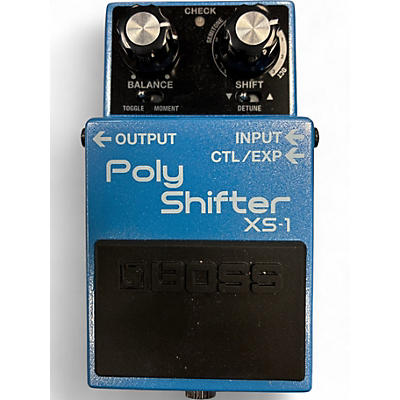 Used BOSS XS-1 POLY SHIFTER Effect Pedal