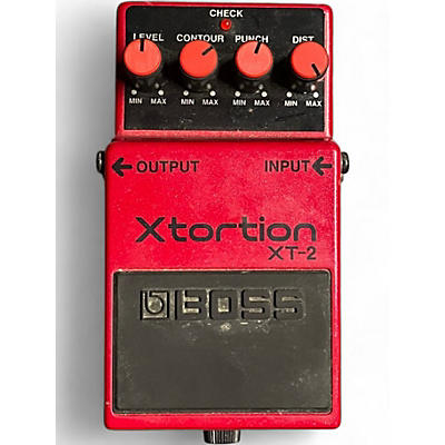 Used BOSS XT2 Xtortion Effect Pedal