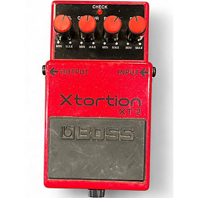 Used BOSS XT2 Xtortion Effect Pedal