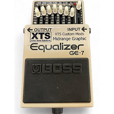 Used BOSS XTS XACT TONE SOLUTIONS GE7 Pedal